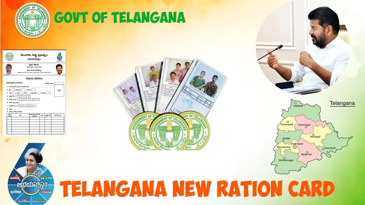 How to Apply New Ration Card in Telangana 2024 on MeeSeva-Application Date